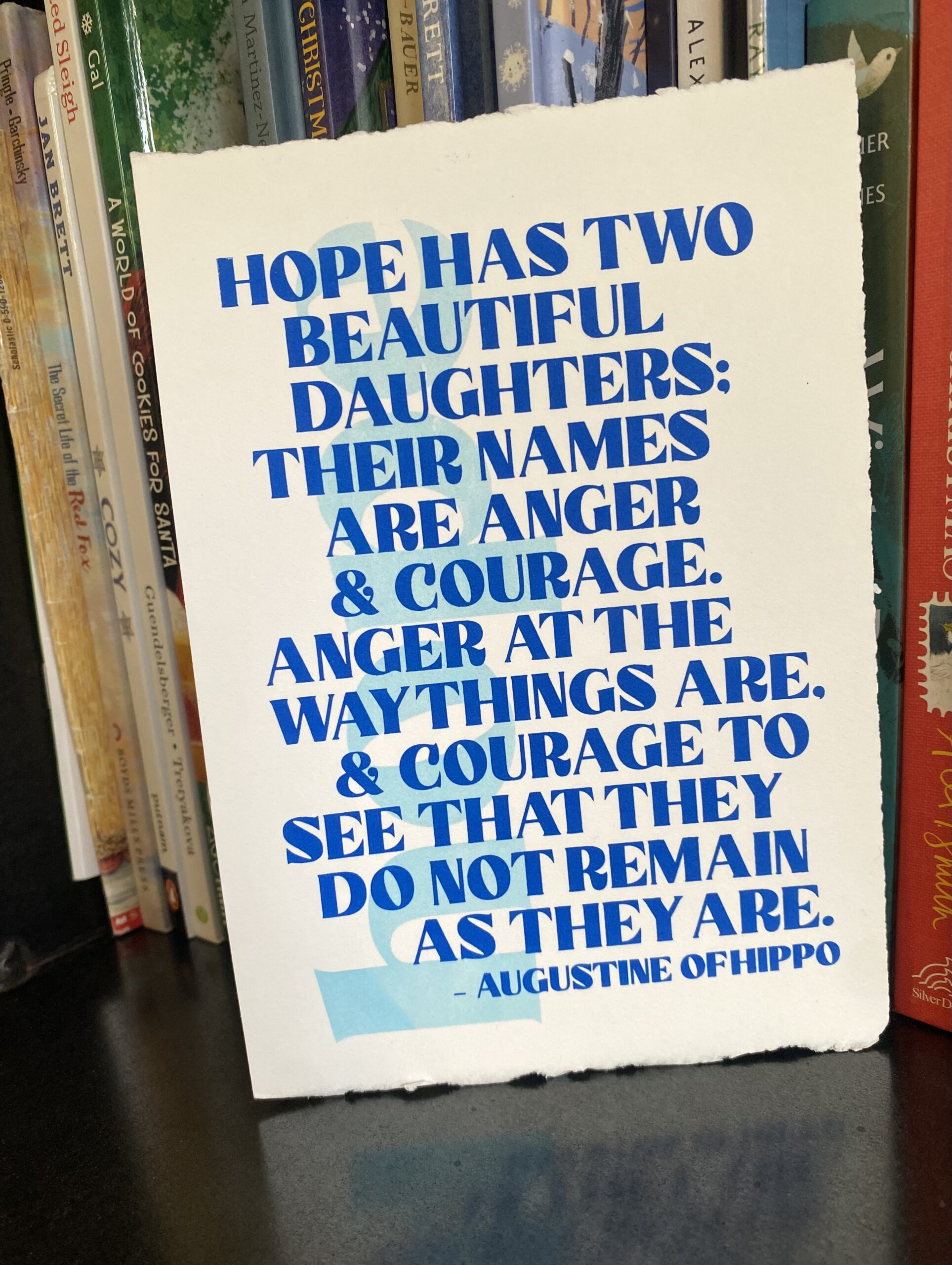 Hope, Anger & Courage